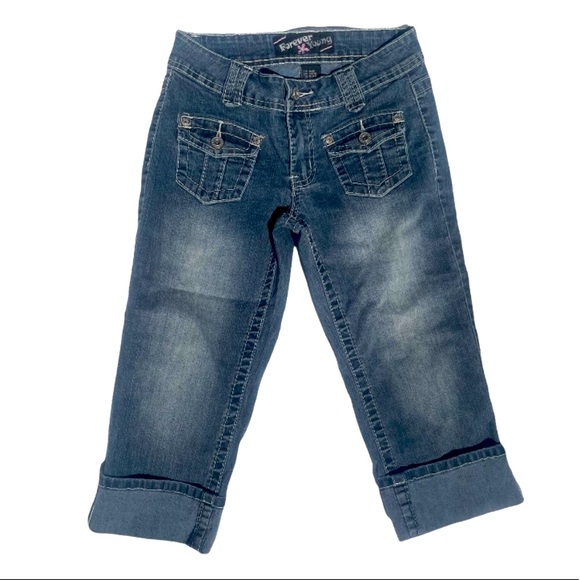 Forever Young Jean Capris - Picture 1 of 6